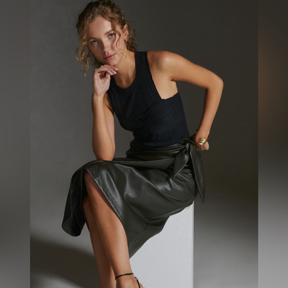 Black Anthropologie Top